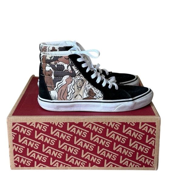 Vans Sk8-Hi 'Breast Cancer Awareness' Boobies Sneakers Size 7 (Women's) - Picture 1 of 7